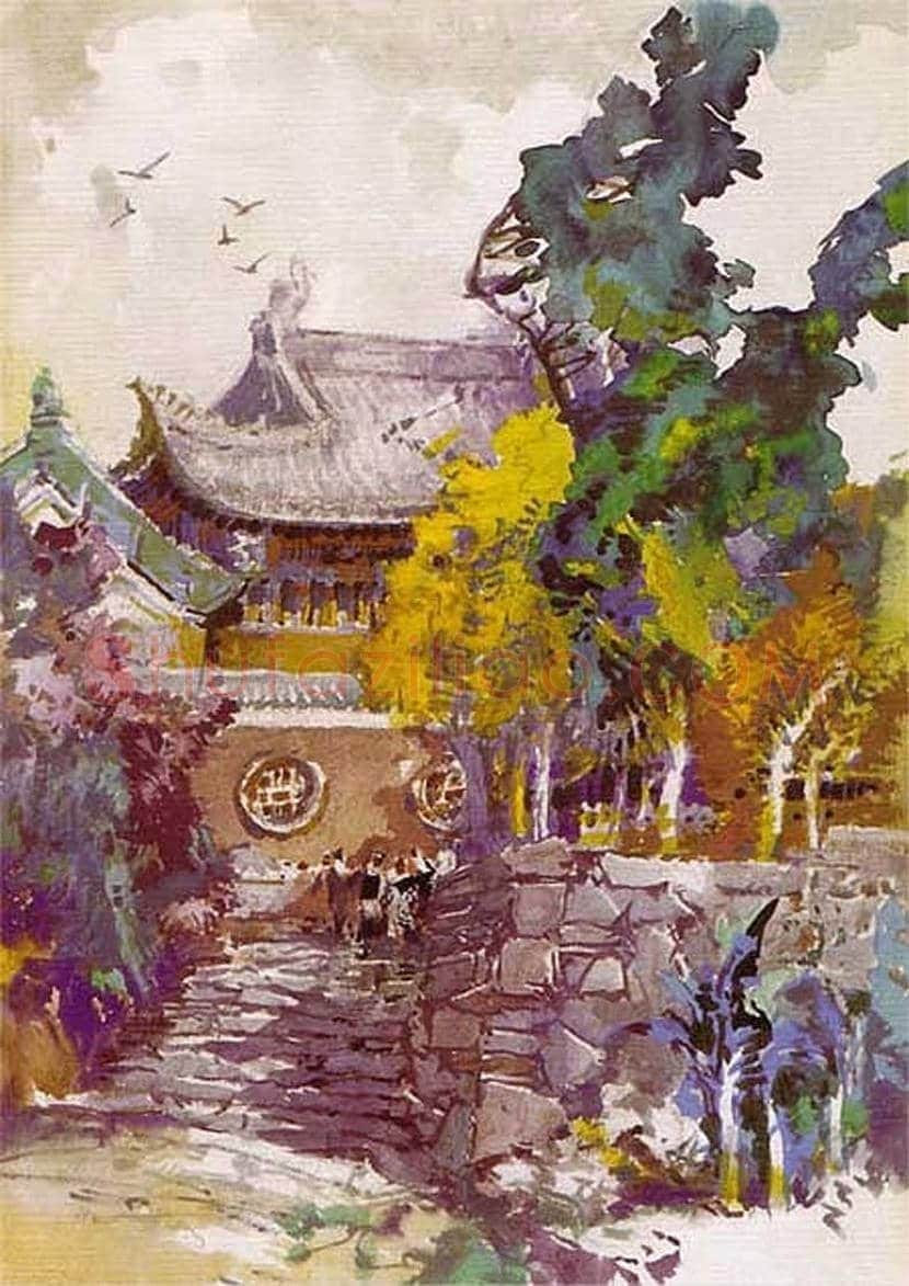 李剑晨水彩画作品欣赏 | 书画科普