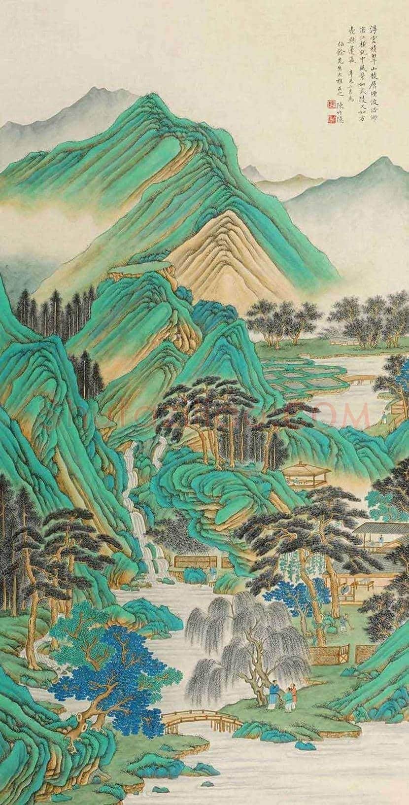 陈竹隐国画作品欣赏 | 书画常识