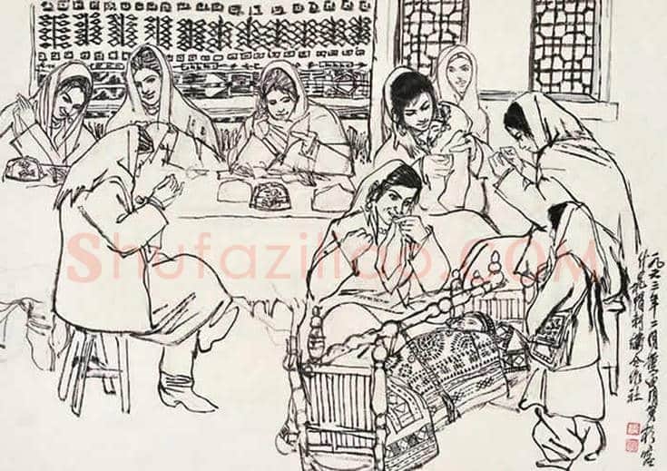黄胄作品欣赏【高清大图】 | 书画知识
