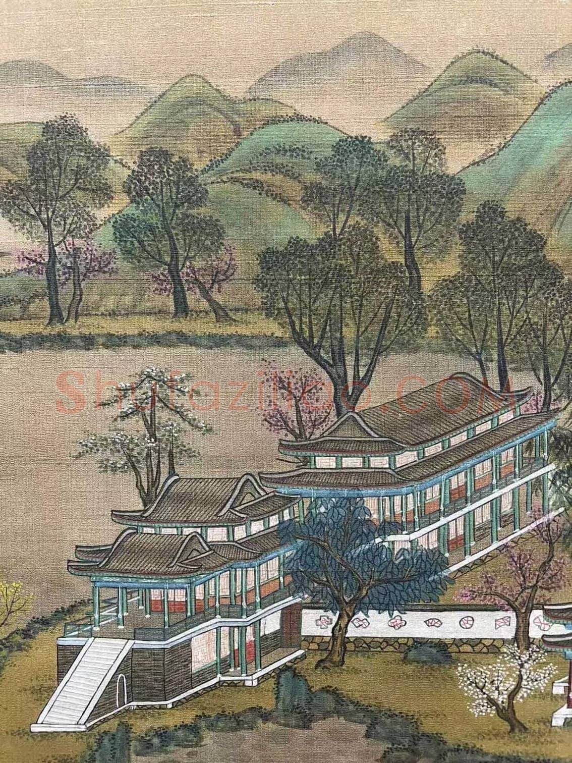 中西合璧 惊艳首呈——郎世宁《天然图画》 | 国画图片