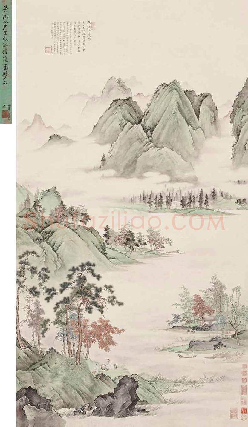 吴湖帆字画价格，最贵的字画都有哪些？ | 书画资料