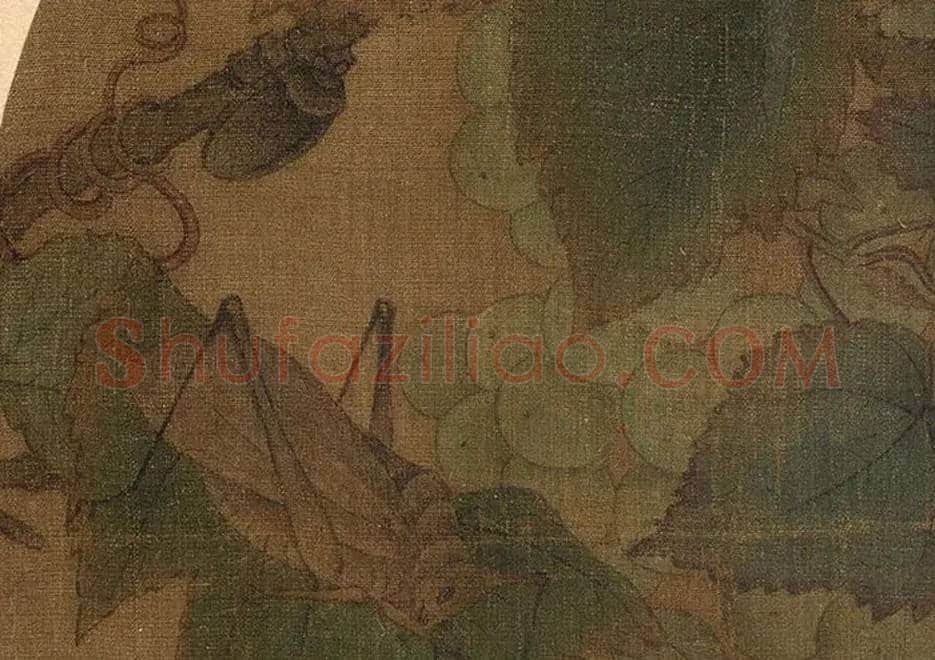 林椿《葡萄草虫图》欣赏 | 书画学堂