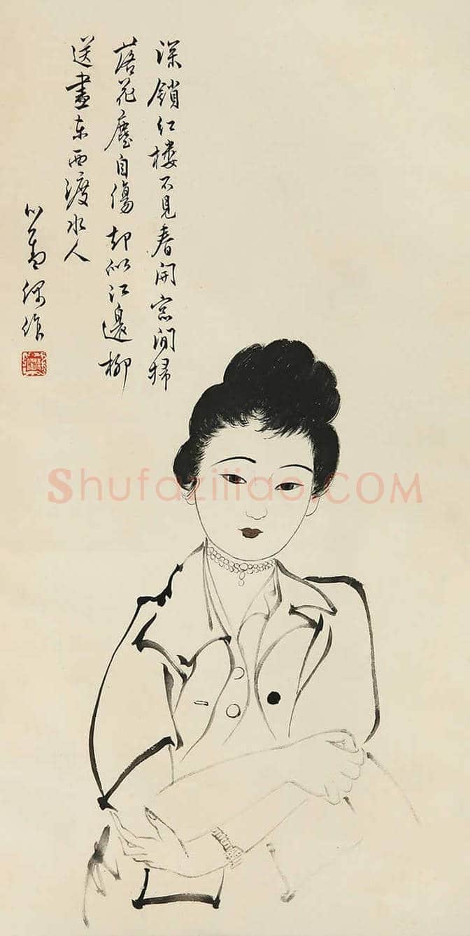 溥心畬画作欣赏 | 书画科普