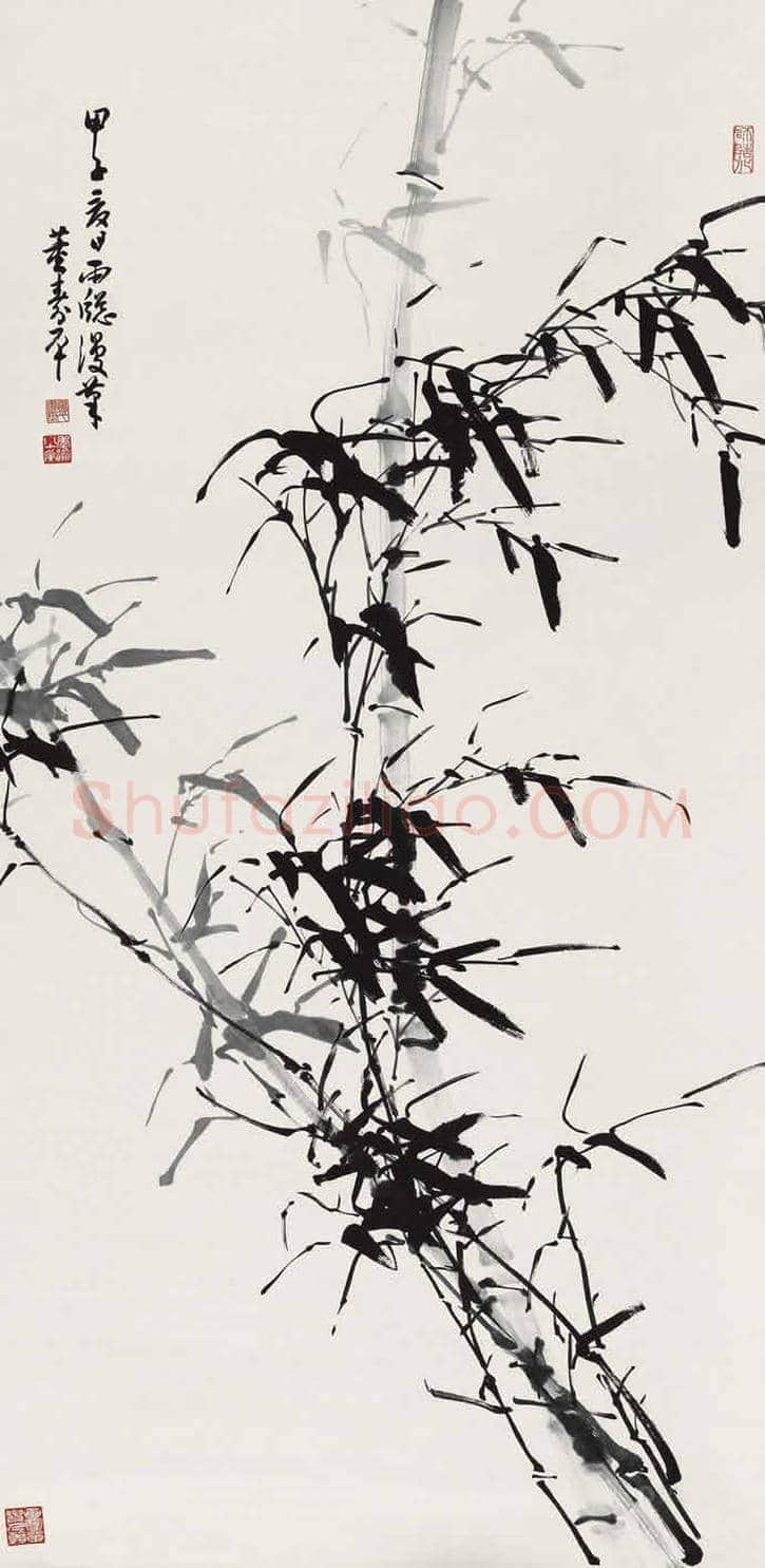董寿平画笔下墨竹的拍卖情况及欣赏 | 书画文摘
