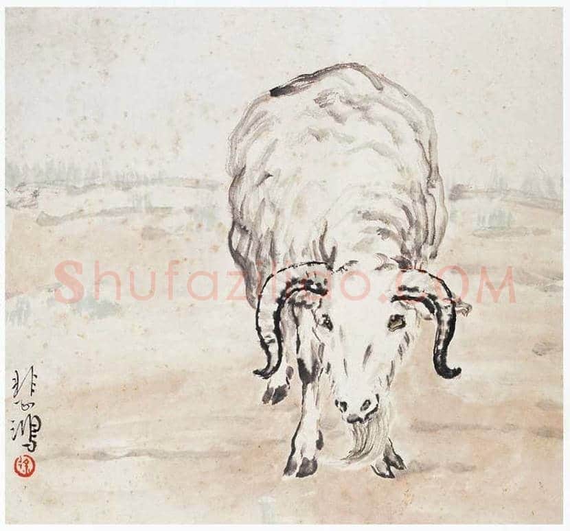 徐悲鸿十二生肖绘画 | 书画知识