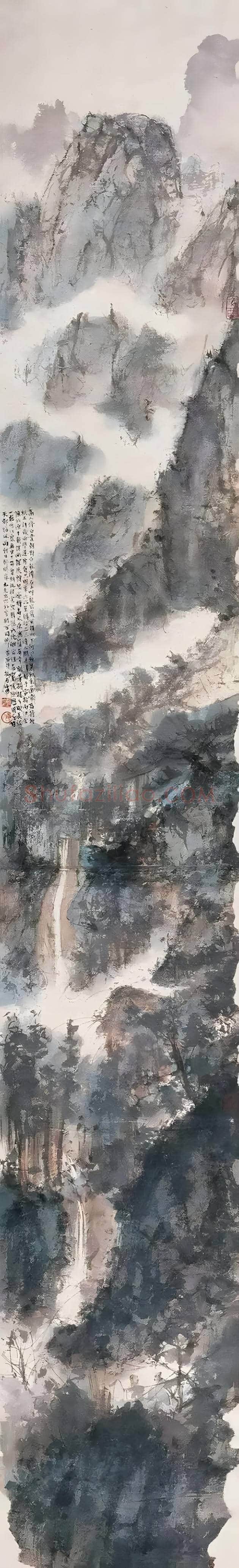 傅抱石等金陵五大家山水画作品欣赏 | 书画文摘