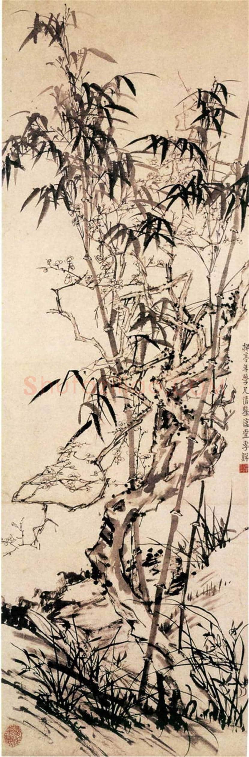 清代李鱓绘画作品欣赏 | 书画知识