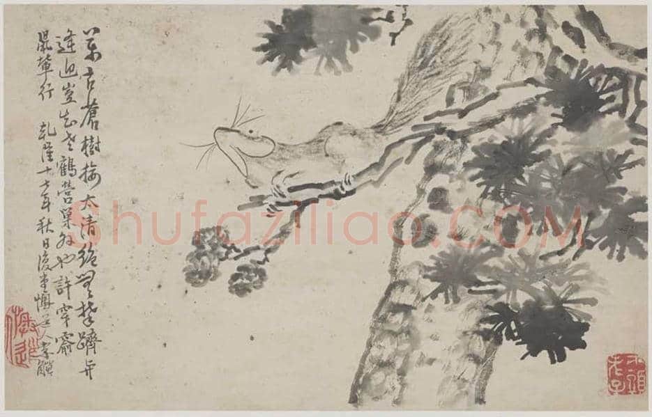 李鱓花鸟册页欣赏 | 书画讲解