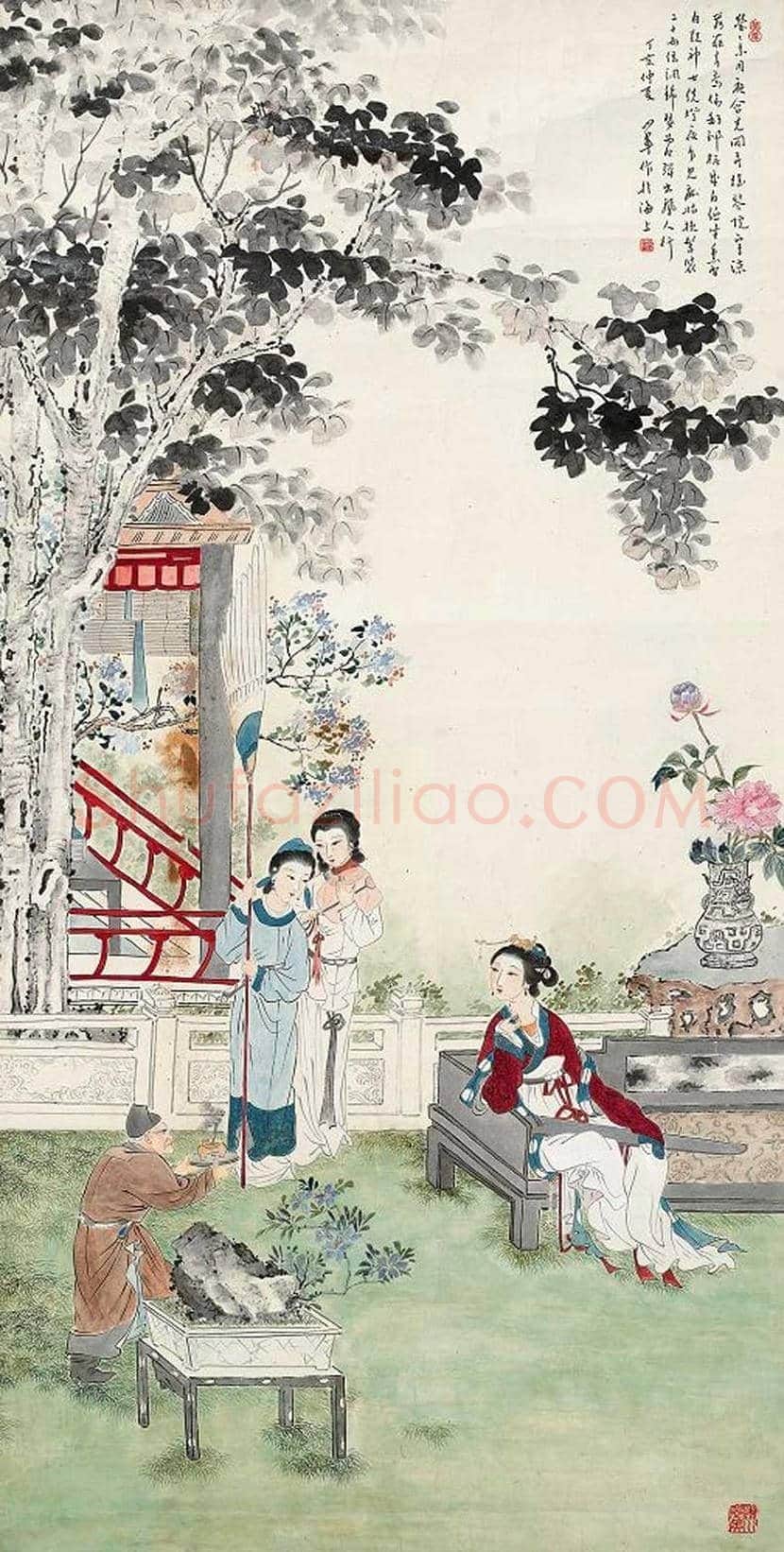 陈小翠人物作品欣赏 | 书画科普