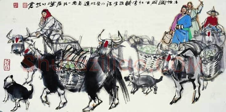画僧史国良作品欣赏 | 书画知识