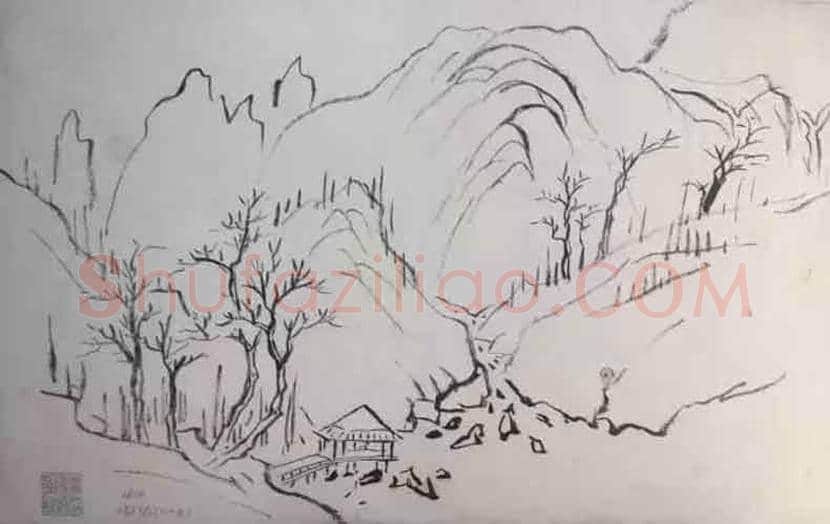 黄宾虹“钩古画法”,用临摹记录自己融会古今的思绪 | 书画学堂