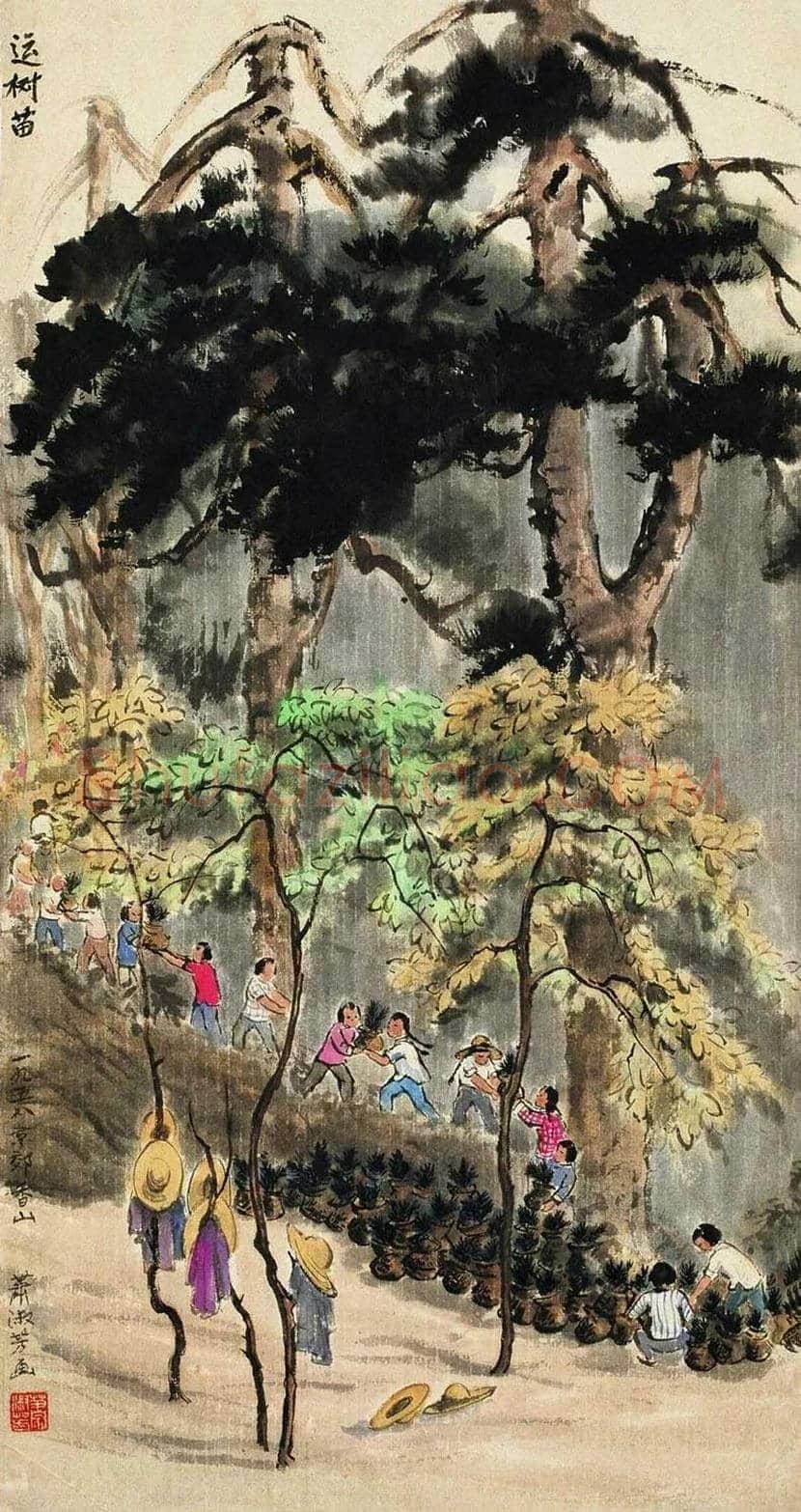 萧淑芳作品欣赏 | 书画百科