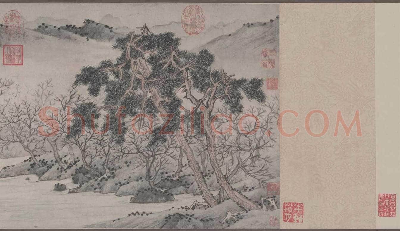 文徵明《桃源问津图》图赏 | 传世国画作品