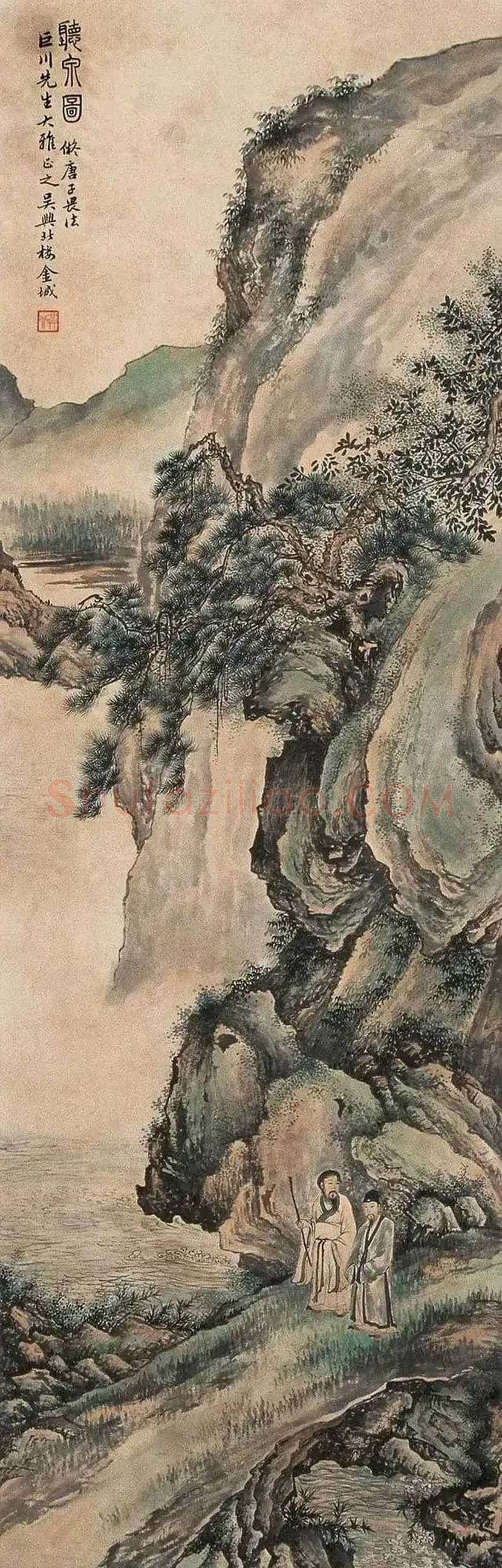 金城山水画作品欣赏 | 书画学堂