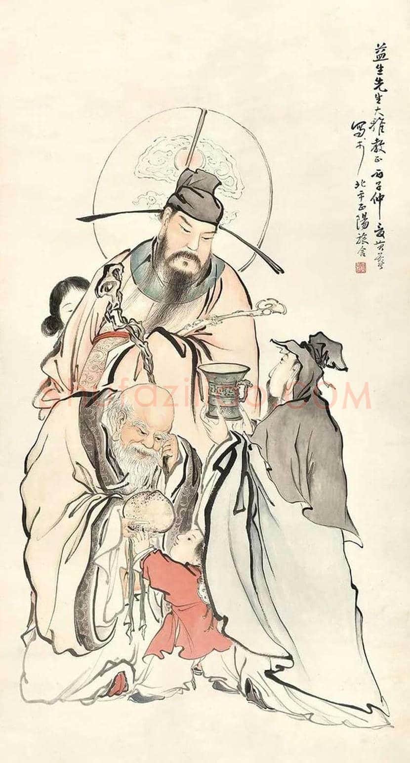 黄羲人物画作品欣赏 | 书画常识
