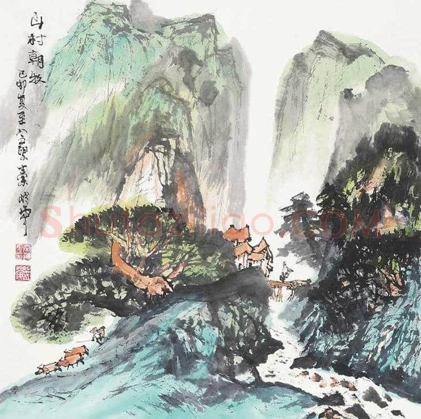 秦岭云山水画作品欣赏 | 书画资料