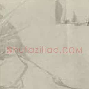 清代 陈鸿寿国画作品《墨兰图卷(一)》摘自 南画大成 卷十五