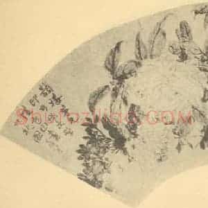 清代 赵之谦国画作品《九秋图》摘自 南画大成 续集三