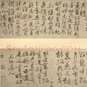 明代 徐渭·花卉册·徐渭题跋