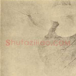 清代 边寿民国画作品《荷花图》摘自 南画大成 卷五