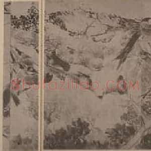 清代 沙馥国画作品《百鸟图卷(二)》摘自 南画大成 卷六