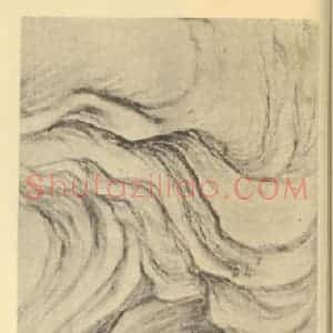 明代 丁云鹏国画作品《达摩面壁图》摘自 南画大成 卷七
