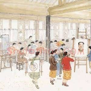 费新我《费新我书画》现代书画作品图片赏析