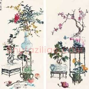 孔小瑜《孔小瑜作品价格》现代书画作品图片赏析