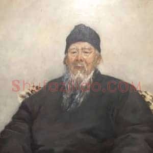 齐白石像《哪位画得好》现代书画作品图片赏析