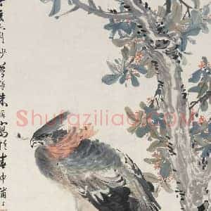 朱梦庐《朱梦庐花鸟画》清代书画作品图片赏析