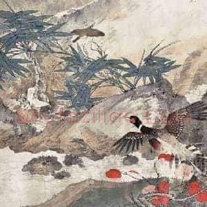 张其翼《张其翼花鸟画》现代书画作品图片赏析