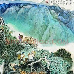 何海霞《何海霞山水画》现代书画作品图片赏析