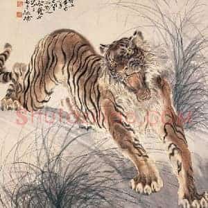 蔡鹤汀《蔡鹤汀国画》现代书画作品图片赏析
