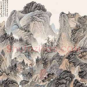 郑午昌《郑午昌字画价格》现代书画作品图片赏析