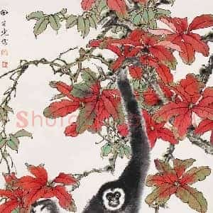 田世光《田世光花鸟画》现代书画作品图片赏析