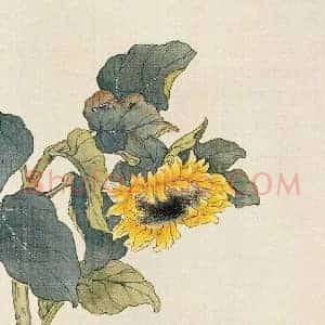 李鹤筹《李鹤筹花鸟画》现代书画作品图片赏析