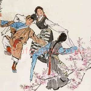 叶浅予《叶浅予作品价格》现代书画作品图片赏析