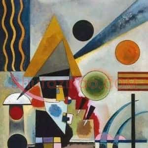 《世界上第一个创作抽象绘画的画家》近代书画作品图片赏析