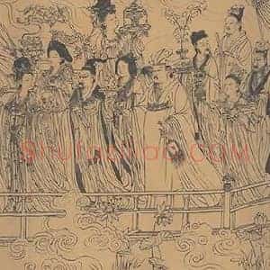 八十七神仙卷《八十七神仙卷画的啥》唐代书画作品图片赏析