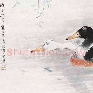 海上花鸟四大家《海上花鸟四大家作品》近现代书画作品图片赏析