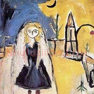 赵无极《赵无极早期画作》当代书画作品图片赏析