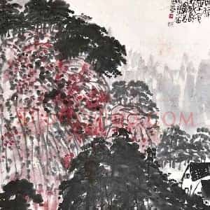 陈子庄《陈子庄作品拍卖价格》现代书画作品图片赏析