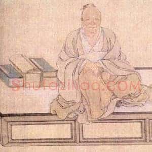倪瓒《倪瓒虞山林壑图》元代书画作品图片赏析