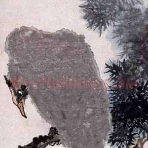 潘天寿《潘天寿笔下的鹰鹫图》现代书画作品图片赏析