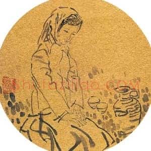 吴山明《吴山明人物画》当代书画作品图片赏析