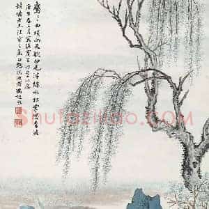 冯超然《冯超然花鸟》现代书画作品图片赏析