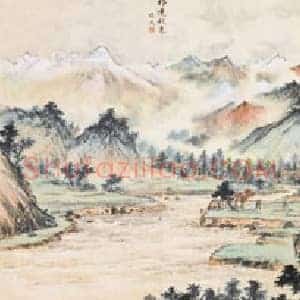 周怀民《周怀民山水画》现代书画作品图片赏析