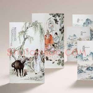 汪野亭《汪野亭瓷板画价格》现代书画作品图片赏析