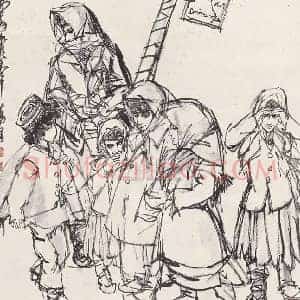 黄胄《黄胄速写拍卖价格》现代书画作品图片赏析