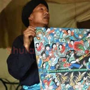 《读书只读了4年级》当代书画作品图片赏析